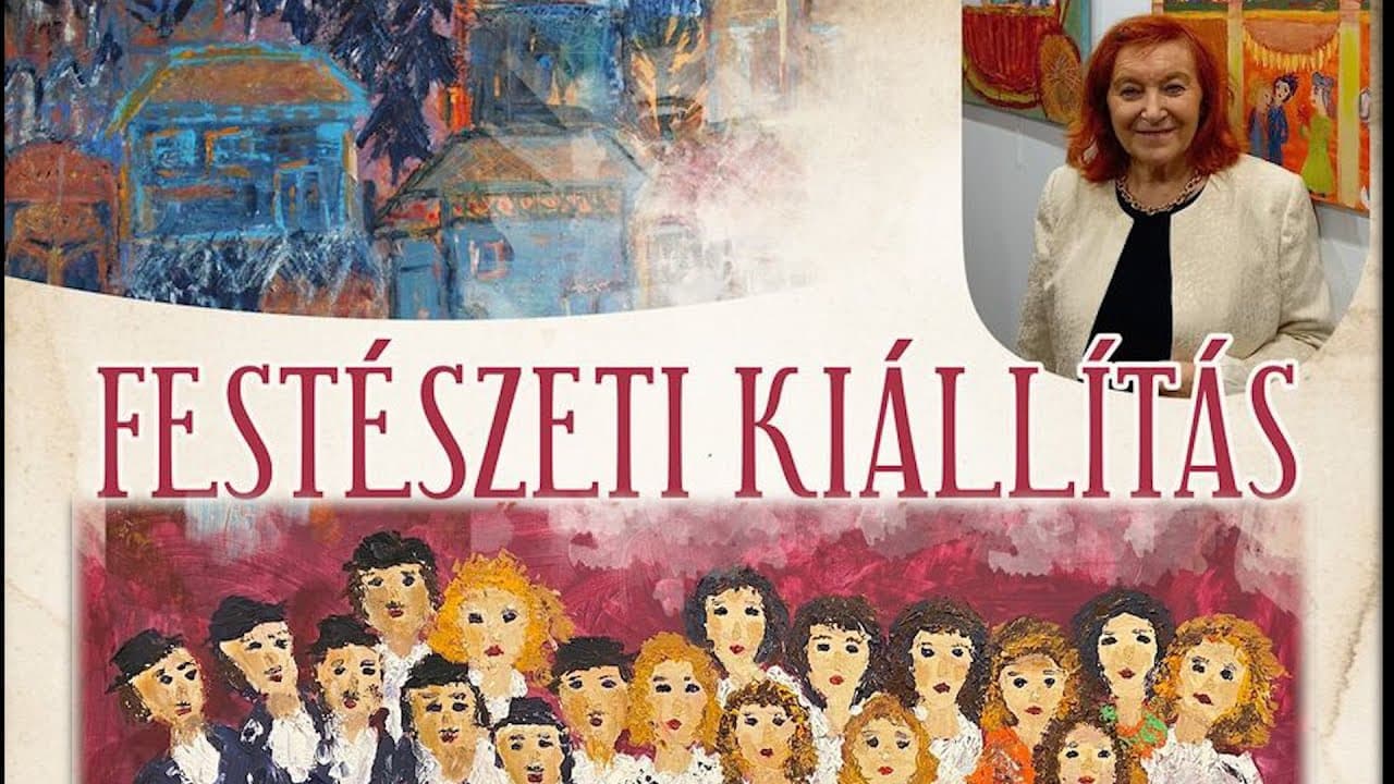 Keresztes Magdaléna baróti születésű Franciaországban élő festőművész kiállítása