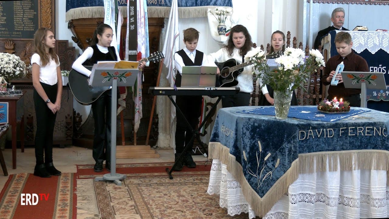 Advent második vasárnapja Vargyason.