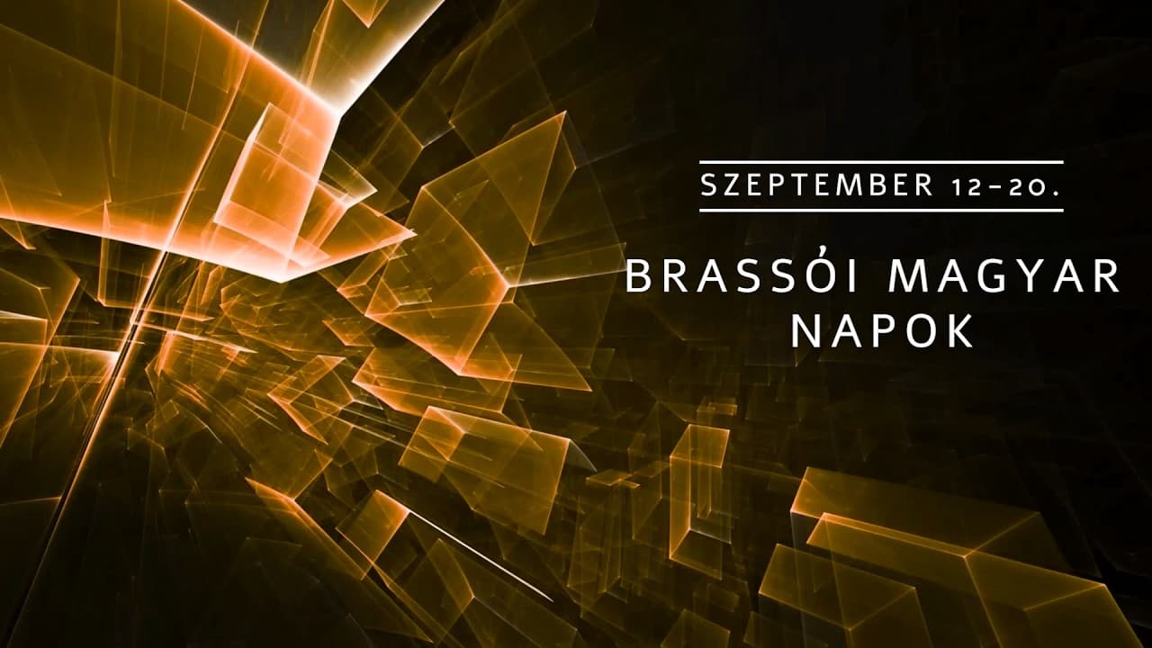 Brassói Magyar Napok / szeptember 12–20.