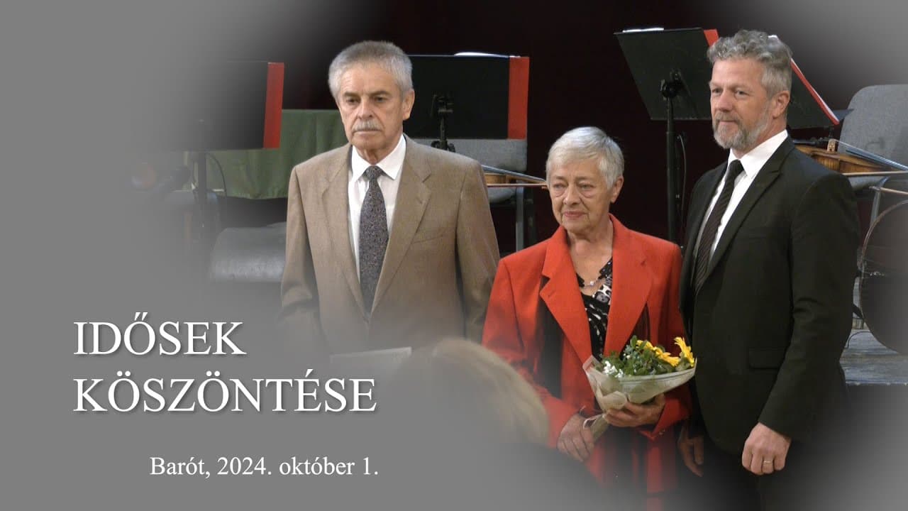 Idősek köszöntése Baróton