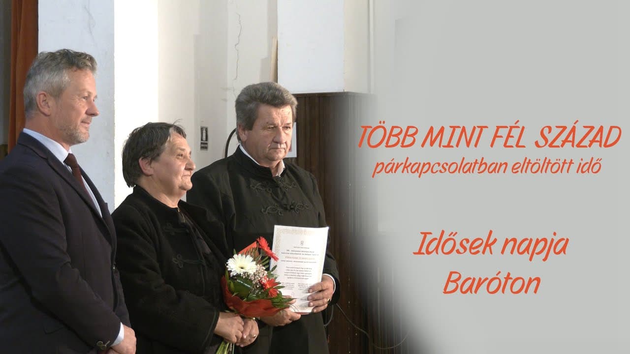 Több mint fél század párkapcsolatban eltöltött idő