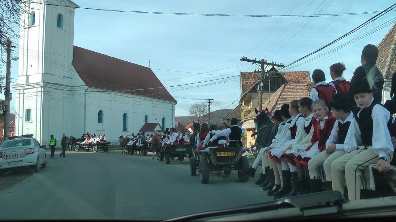 Vargyasi iskolások szüreti mulatsága 2017