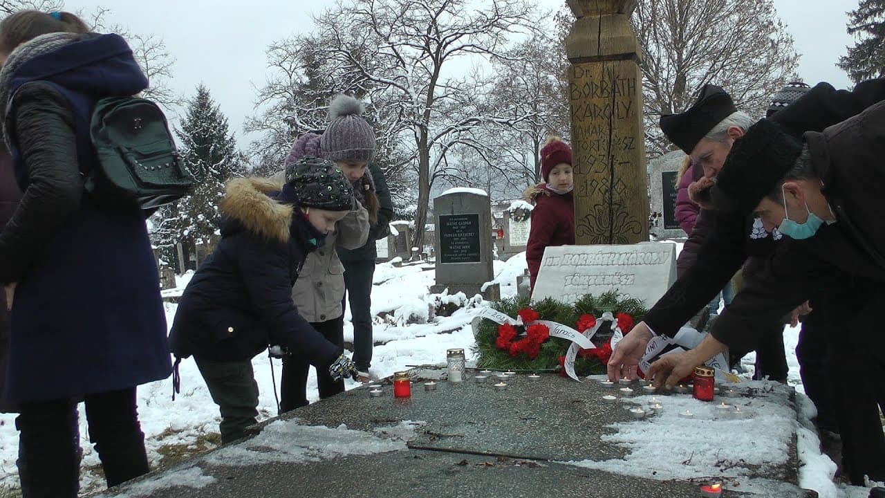 Dr. Borbáth Károly, az EMBER. Megemlékezés a szülőfaluban.