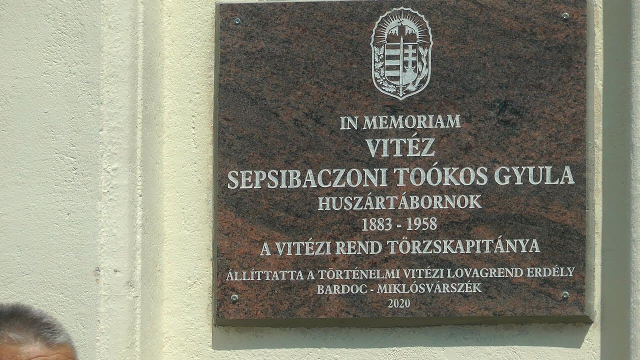 In memoriam vitéz sepsibaczoni Toókos Gyula.