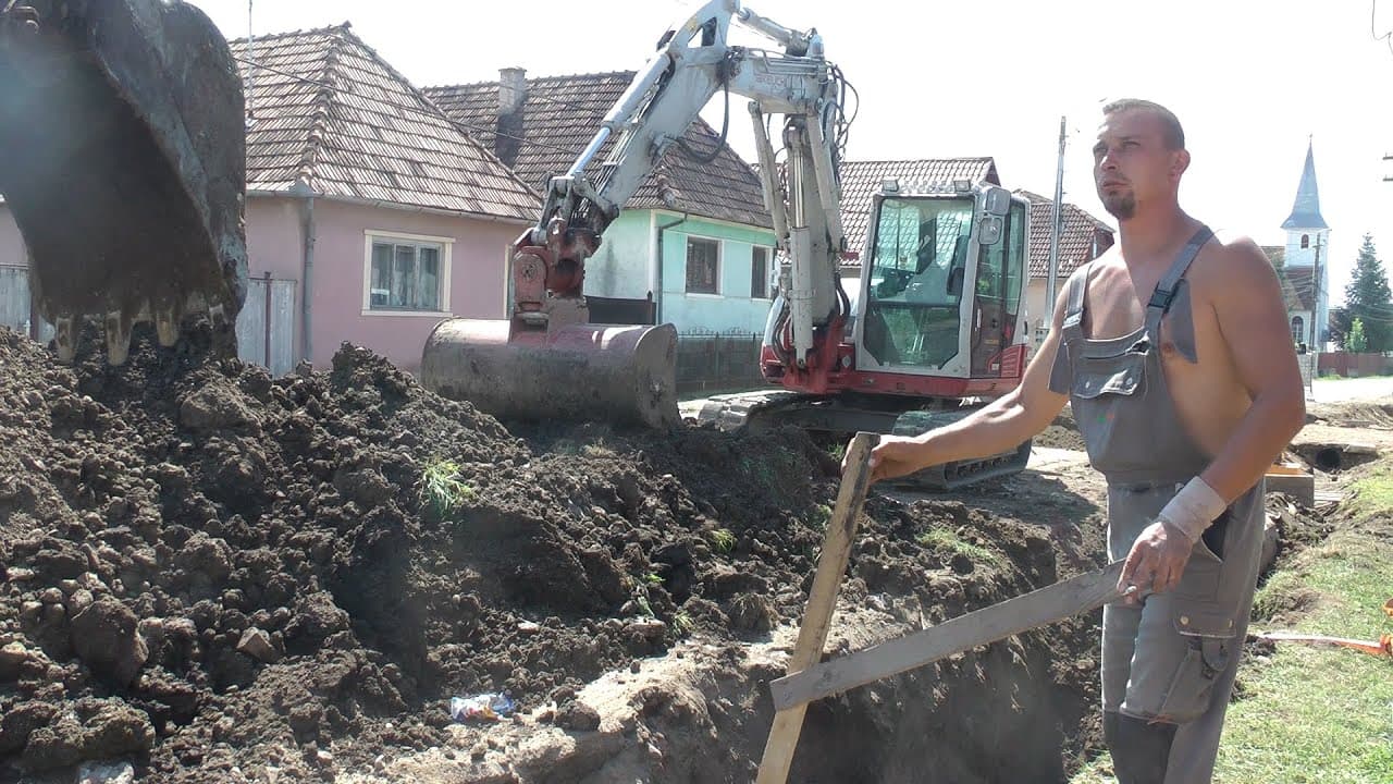 Munkálatok Vargyas községben