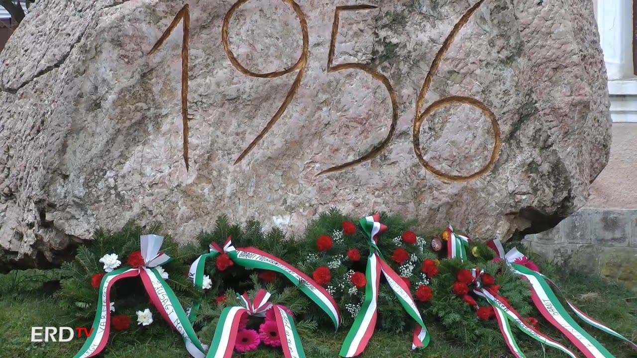 1956-os megemlékezés Baróton