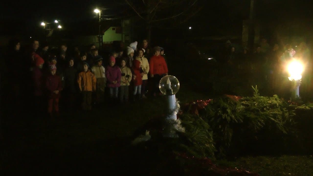 Adventi gyertyagyújtás Középajtán, 2017