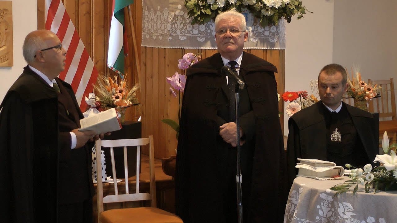 Kiss Alpár baróti unitárius lelkész kibúcsúzó istentisztelete