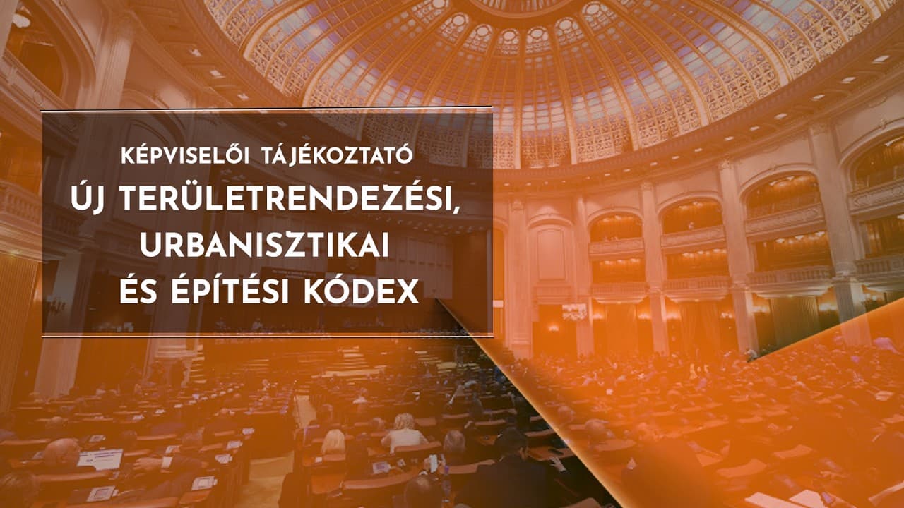 🏗️ Új építési és urbanisztikai kódex: Így változik az engedélyezés | Gál Károly tájékoztatója