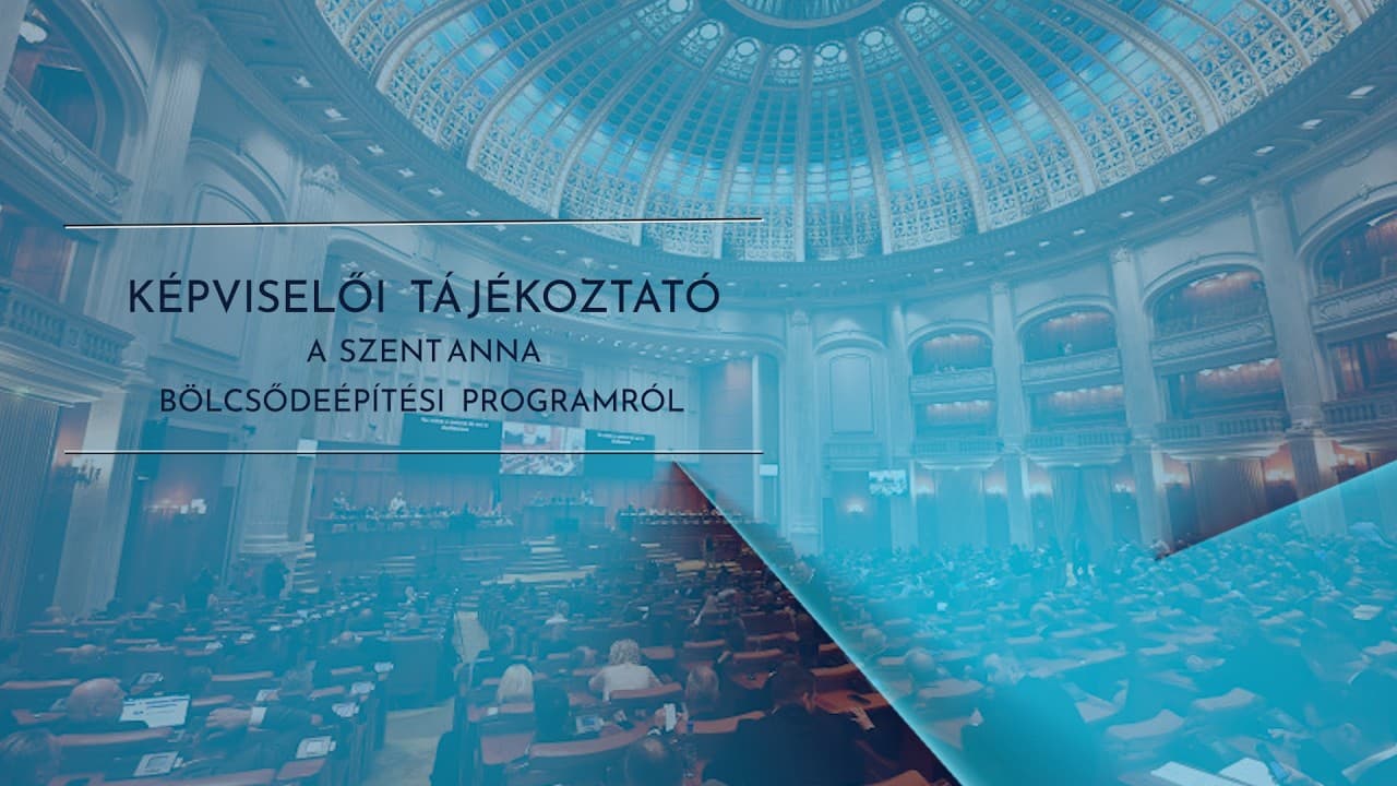 Gál Károly: Az RMDSZ által elindított Szent Anna bölcsődeépítési programról – képviselői tájékoztató