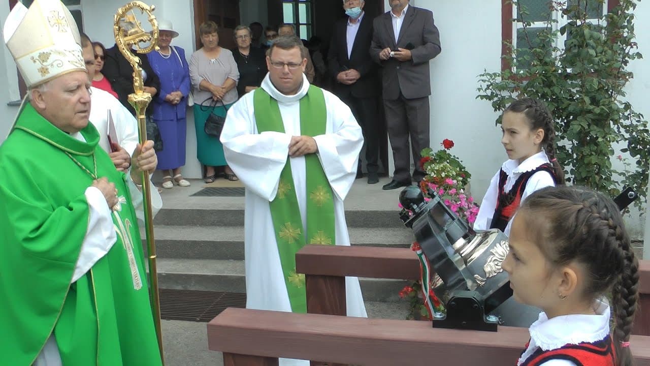 Harangszentelés Vargyason.