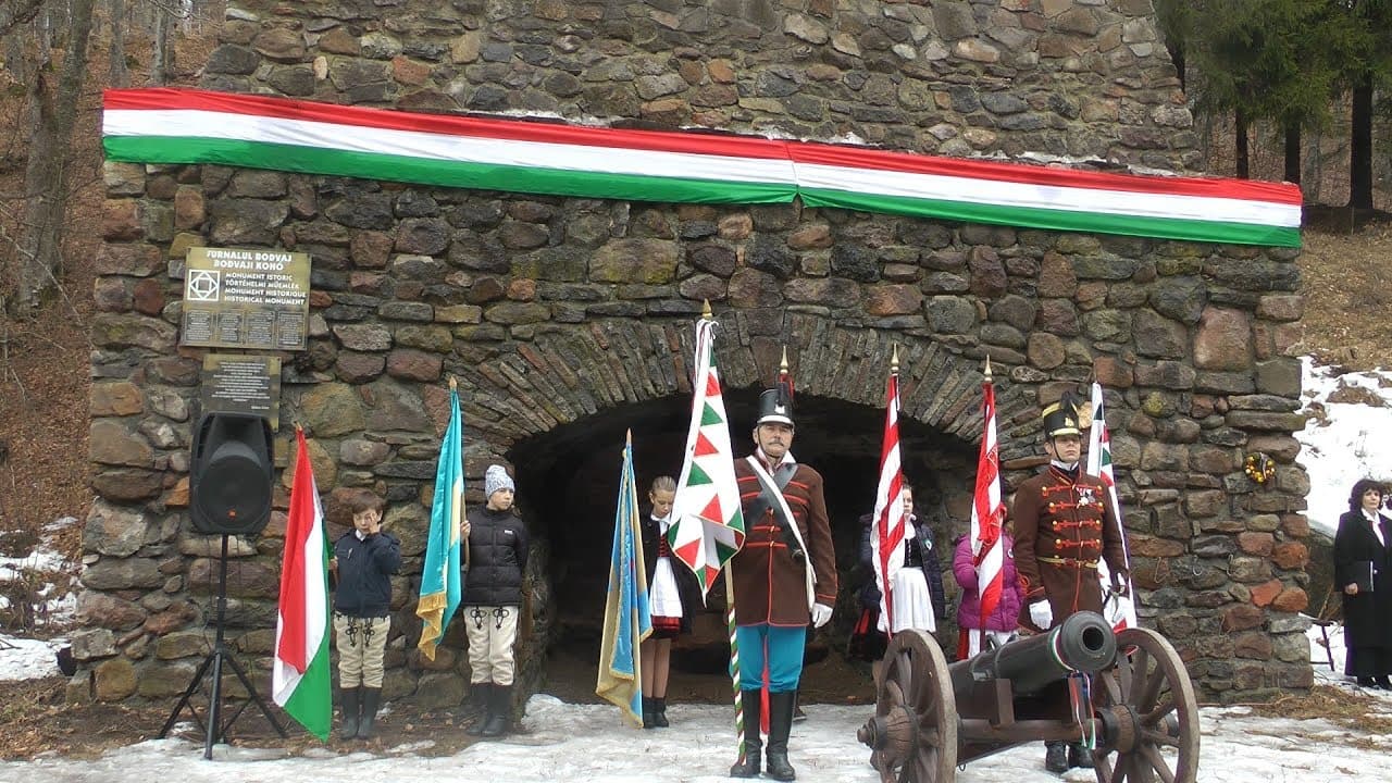 Március 15-i ünnepség Bodvajban