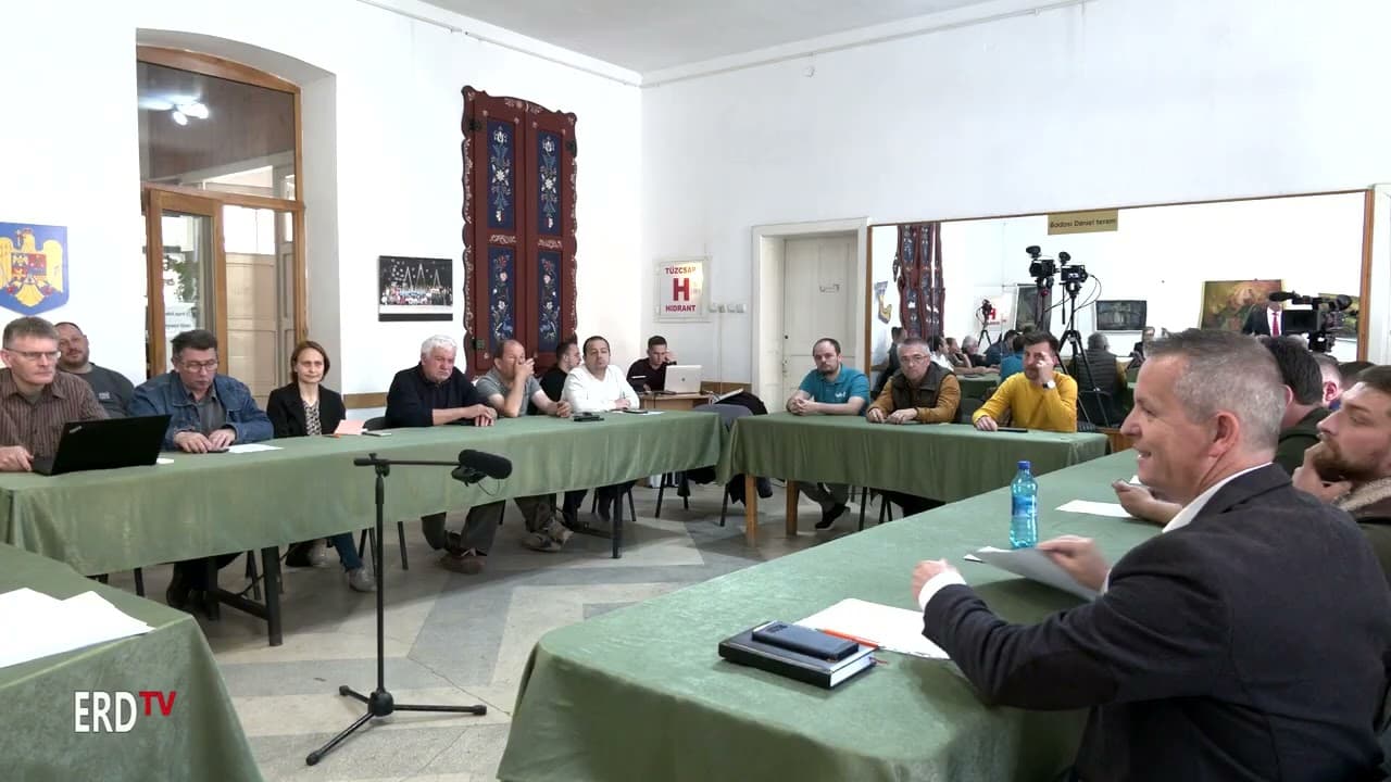 Rendkívüli tanácsülés Baróton, 2023. május 11.